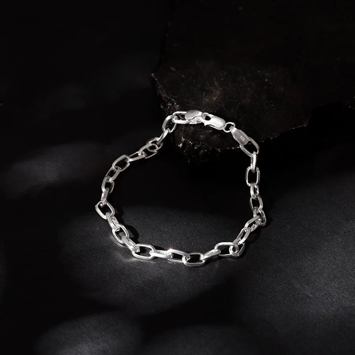 silver bracelet